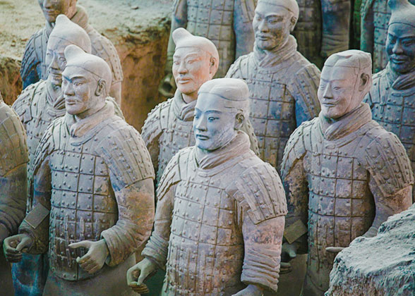 Terracotta Warrior and Horses